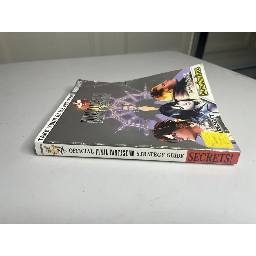 Final Fantasy VIII Official Strategy Guide BradyGames PC  1999